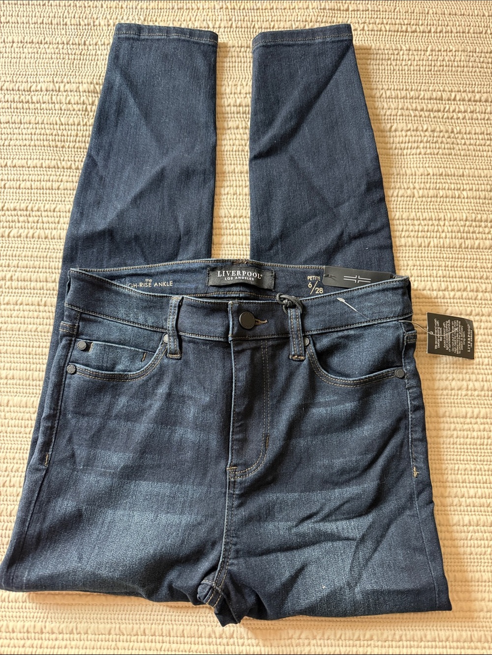 Liverpool High Rise Ankle Jeans | Sz 6 Petite